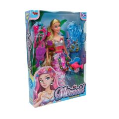 Nessiworld WG-66777 Kutulu 29cm Aksesuarlı Deniz Kızı - Vardem Oyuncak