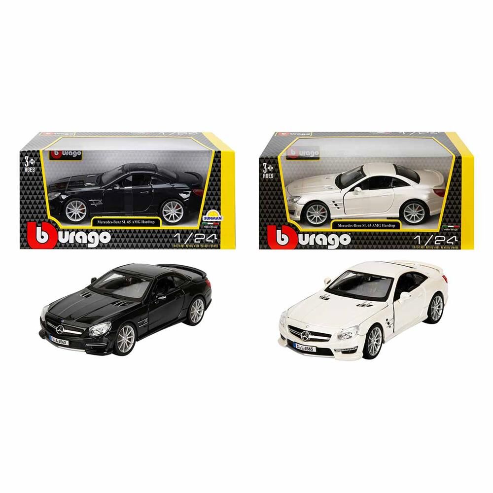 Nessiworld 1:24 Mercedes Benz SL 65 AMG Hardtop Model Araba