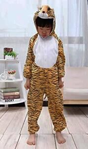 Nessiworld Çocuk Kaplan Kostumu - Aslan Kostümü 6-7 Yaş 120 cm