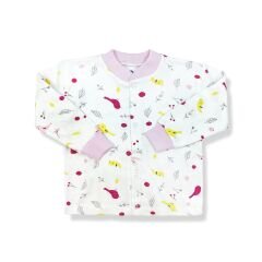 Sema Baby Happy Birds Bebek Pijama Takımı Pembe 6-9 Ay