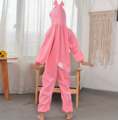 Nessiworld Çocuk Tavşan Kostümü Pembe Renk 4-5 Yaş 100 cm