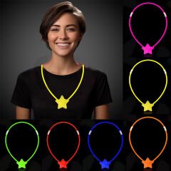Nessiworld    Glow Stick Yıldız Kolye - Glow Kolye - Glow Stick Partisi Yıldız Kolye 6 Adet