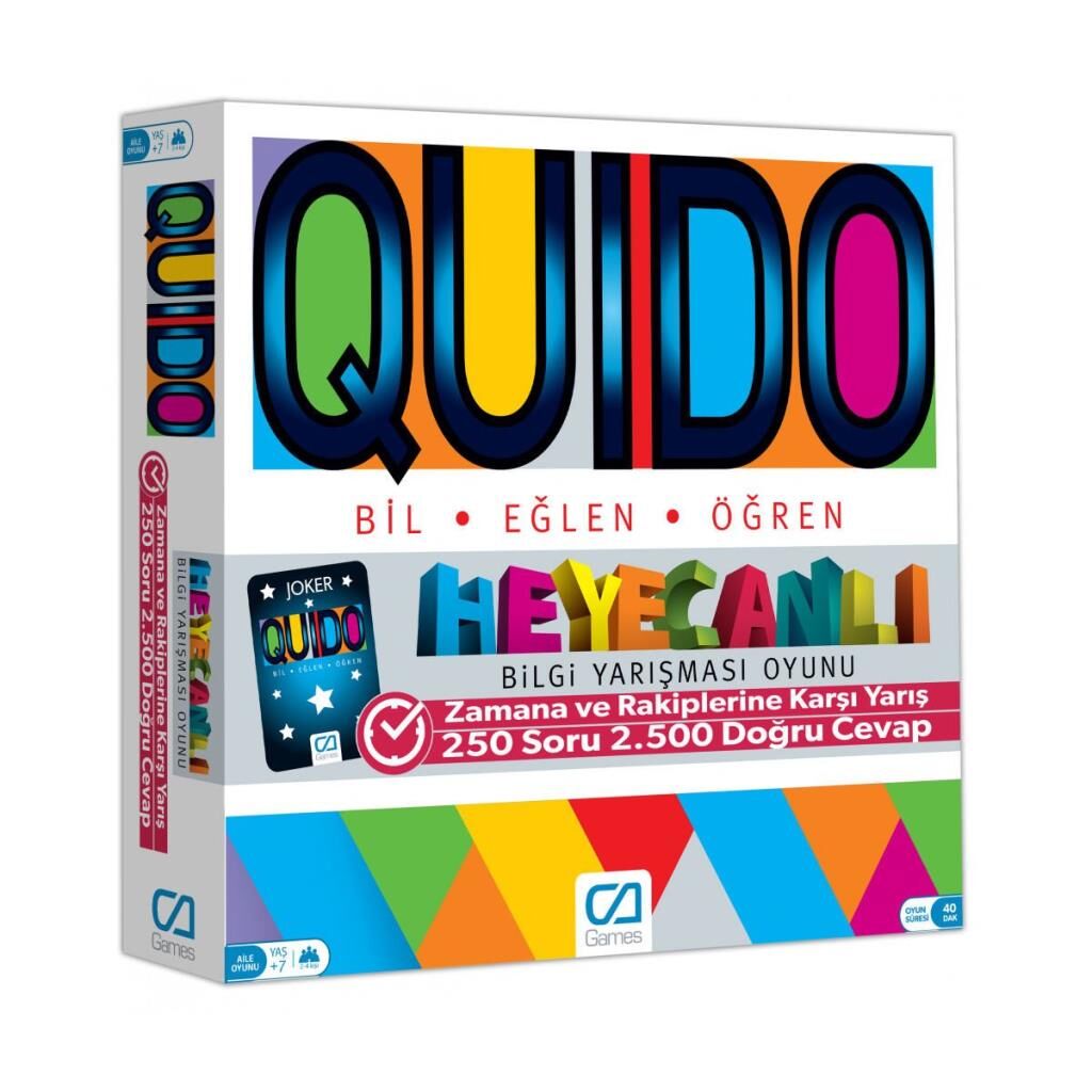 Nessiworld 078 CAOYN-5046 Quido Board Game -CA Games