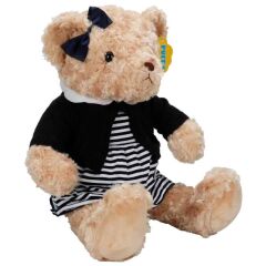 Kıyafetli Peluş Ayı Teddy Bear 37 cm -Sunman
