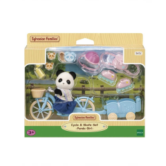 NessiWorld SylvanianFamiliesBisikletvePatenSetiPandaKız