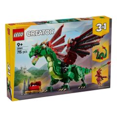 Nessiworld  31161 Lego Creator 3in1 - Orta Çağ Ejderhası 715 parça +9 yaş