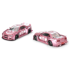 Nessiworld Mini GT 1/64 Nissan Skyline GT-R (R34) KAIDO RACING FACTORY V1