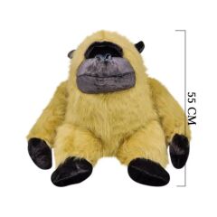 Uzun Tüylü Goril 55 cm -Selay Oyuncak