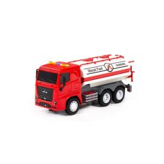 Nessiworld 96296 CITY Sürtmeli V2 Tanker Işıklı ve Sesli Kırmızı Kabin Kutuda - Polesie