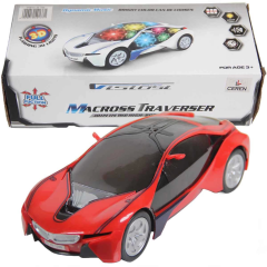 Nessiworld Macross Traverser Sesli ve 3D Işıklı Çarp Dön Pilli Araba