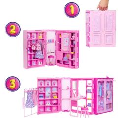 Nessiworld  HXD58 Barbie ve Rüya Gardrobu