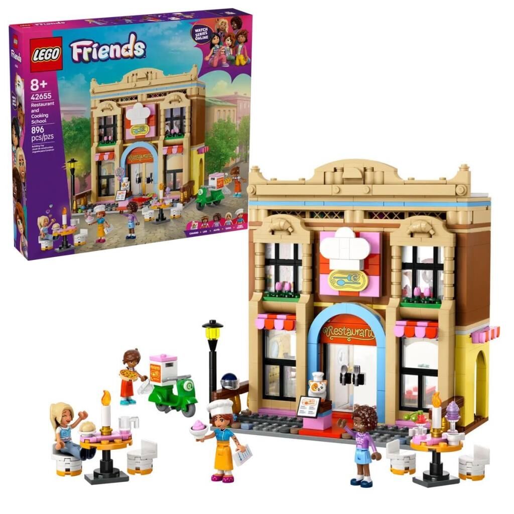 Nessiworld  42655 Lego Friends Restoran ve Aşçılık Okulu  parça + yaş