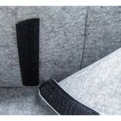 Nessiworld   BabyJem Keçe Anne Bebek Bakım Çantası 772 Gri Çiçek