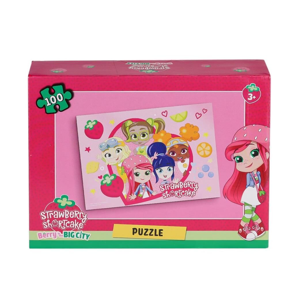 Nessiworld CK7909 Çilek Kız 100 Parça Puzzle - Laço Kids - Utku Oyuncak