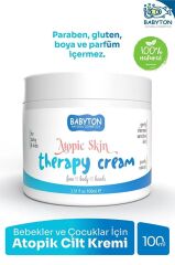 Nessiworld Babyton Bebekler ve Çocuklar İçin Atopik Cilt Kremi 100 ml