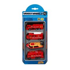 Nessiworld Street Machine 4'lü Mini Araçlar