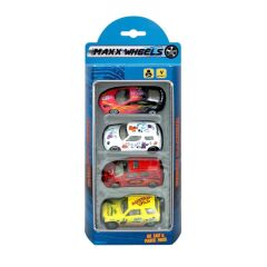Nessiworld Street Machine 4'lü Mini Araçlar