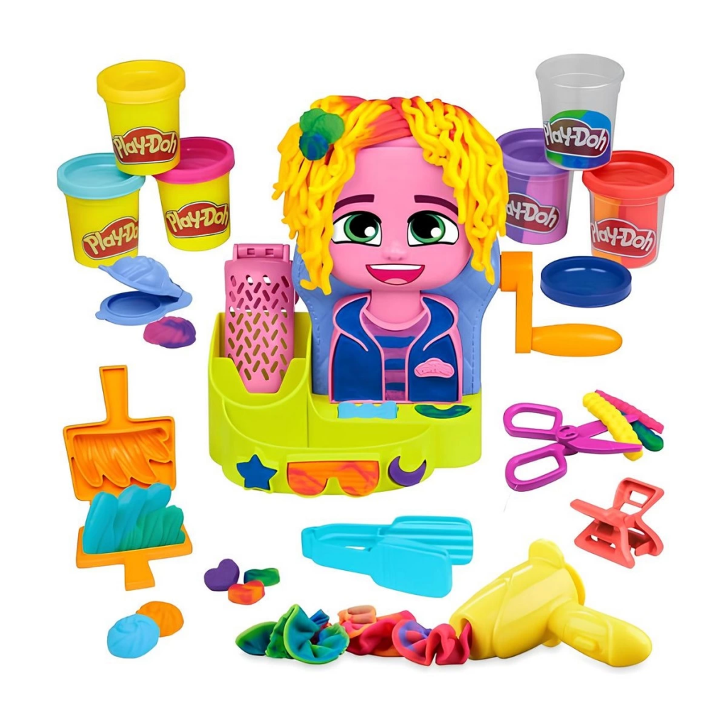 Nessiworld  Play-Doh Renkli Kuaför Salonu