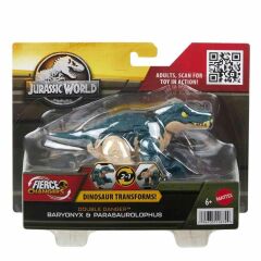 Nessiworld HLP05 Jurassic World Değişim Serisi - Çifte Tehlike Dinozor Figürleri
