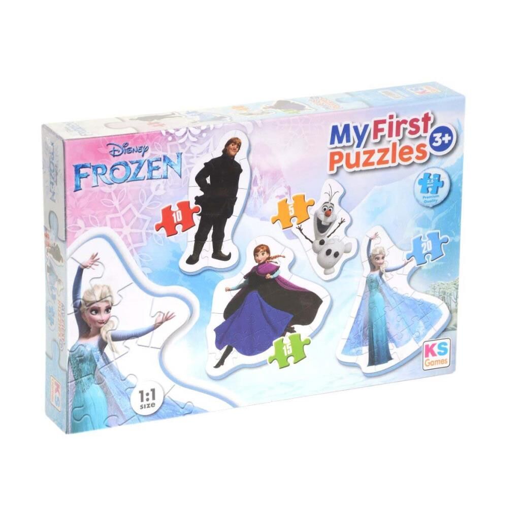 Nessiworld  KS Frozen Benim İlk Yapbozum 4'ü Bir Arada
