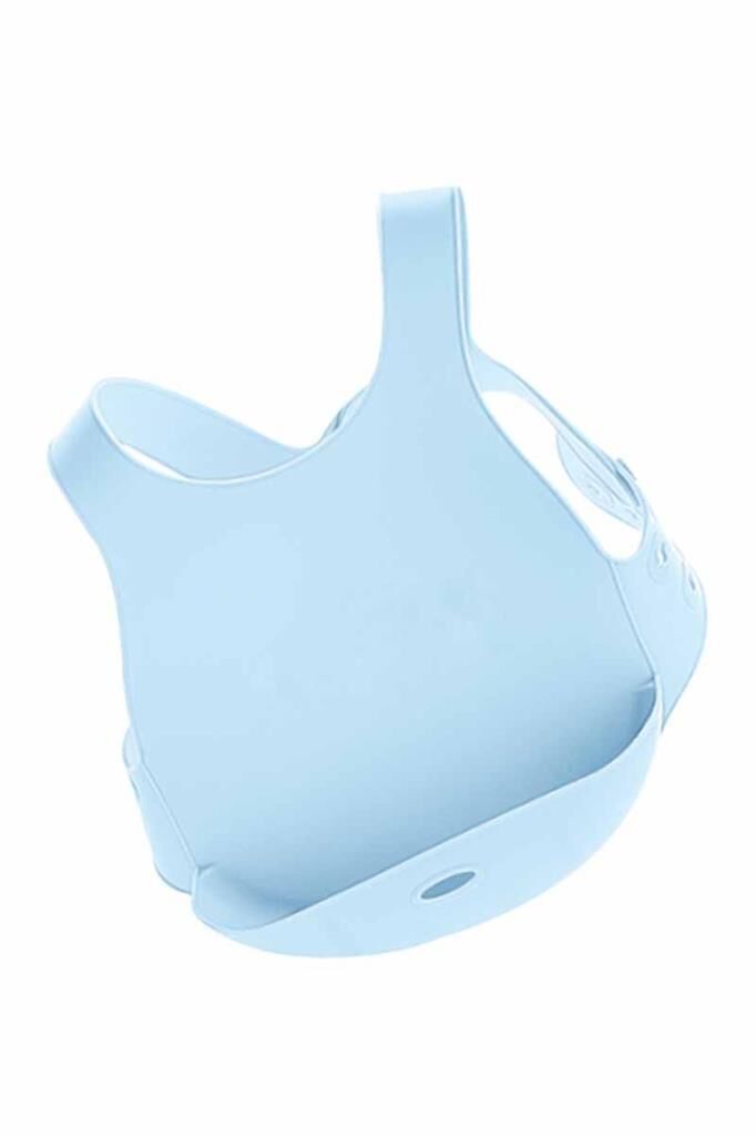 Nessiworld  Silikon Mama Önlüğü Mineral Blue