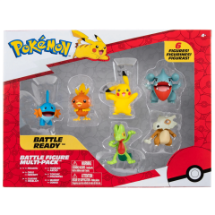 NessiWorld Pokemon Battle 6'lı Figür Seti