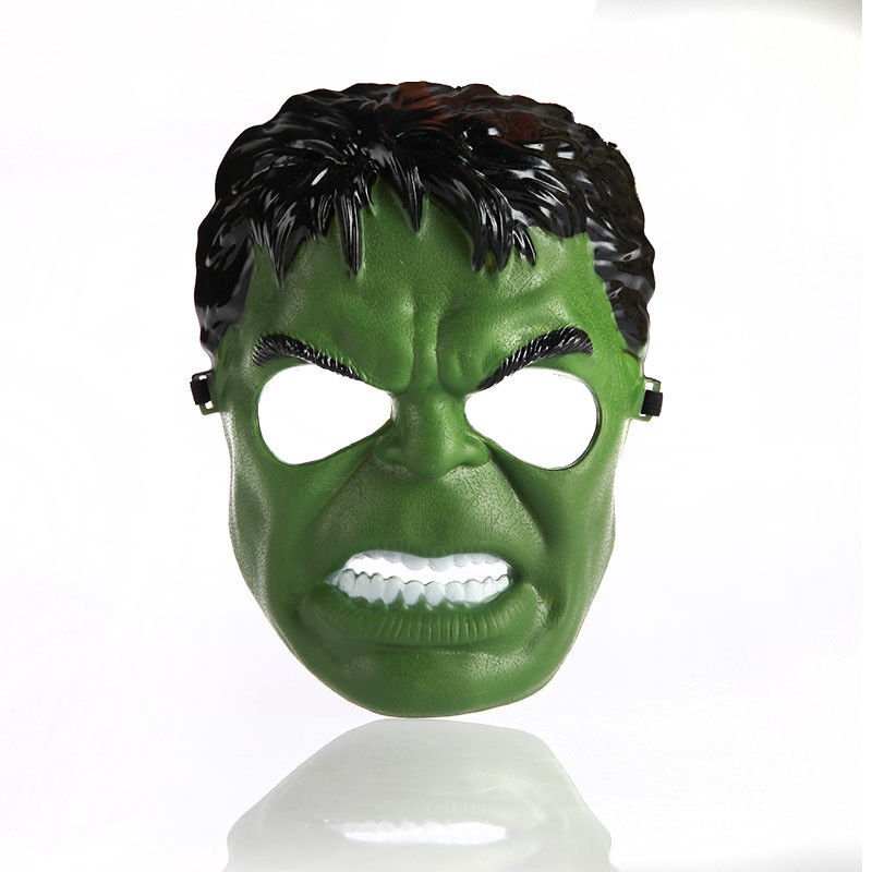 Nessiworld  Yeşil Renk Süper Kahraman Dev Adam Hulk Maskesi