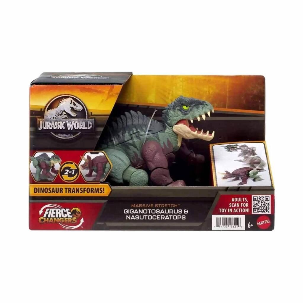 Nessiworld HPD33 Jurassic World Değişim Serisi - Çifte Tehlike Büyük Dinozor Figürleri