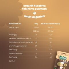 Nessiworld Humm Organik Tahinli ve Pekmezli Vegan Kurabiye 55 Gr