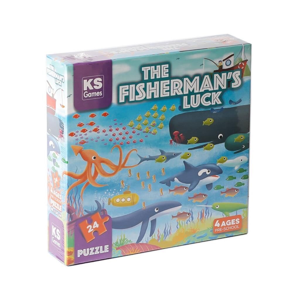 Nessiworld  PRS 32708 The Fisherman Sluck Pre School Puzzle -KS Puzzle