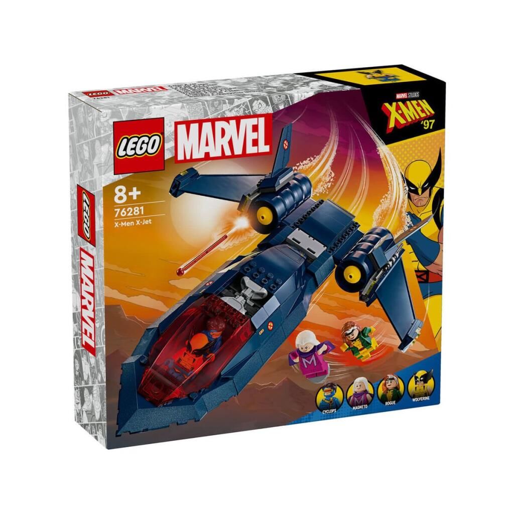Nessiworld  76281 LEGO® Marvel X-Men X-Jet 359 parça +8 yaş