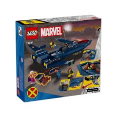 Nessiworld  76281 LEGO® Marvel X-Men X-Jet 359 parça +8 yaş