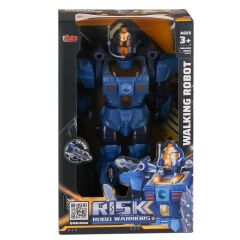 Nessiworld  DF-6051 Işıklı ve Müzikli Roket Atan Robot- Vardem Oyuncak