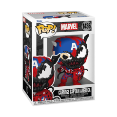 Nessiworld Funko POP Marvel Carnageized Captain America