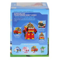 Nessiworld  POLI MRT-686 Sesli ve Işıklı Robocar Poli Büyük Transforming Robot Roy -Necotoys