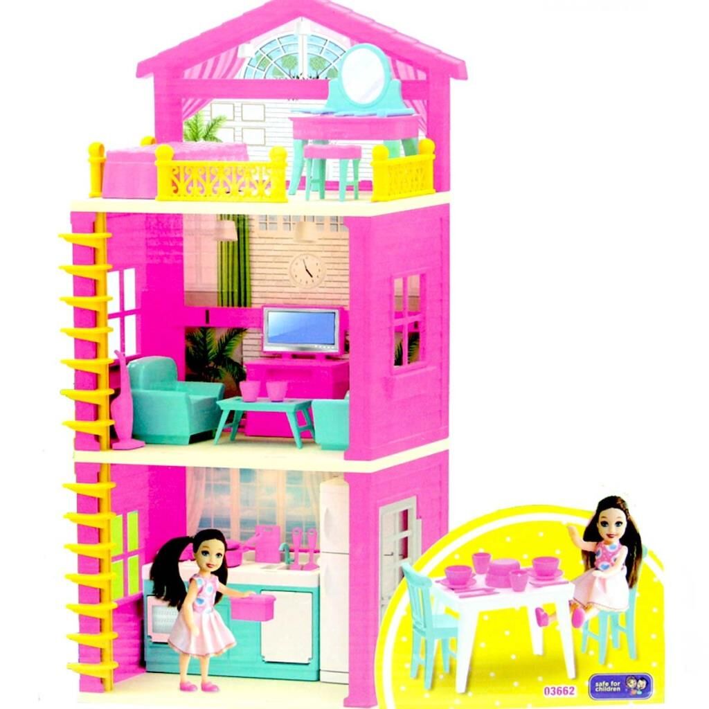 Nessiworld  Lola'nın 3 Katlı Ev Seti