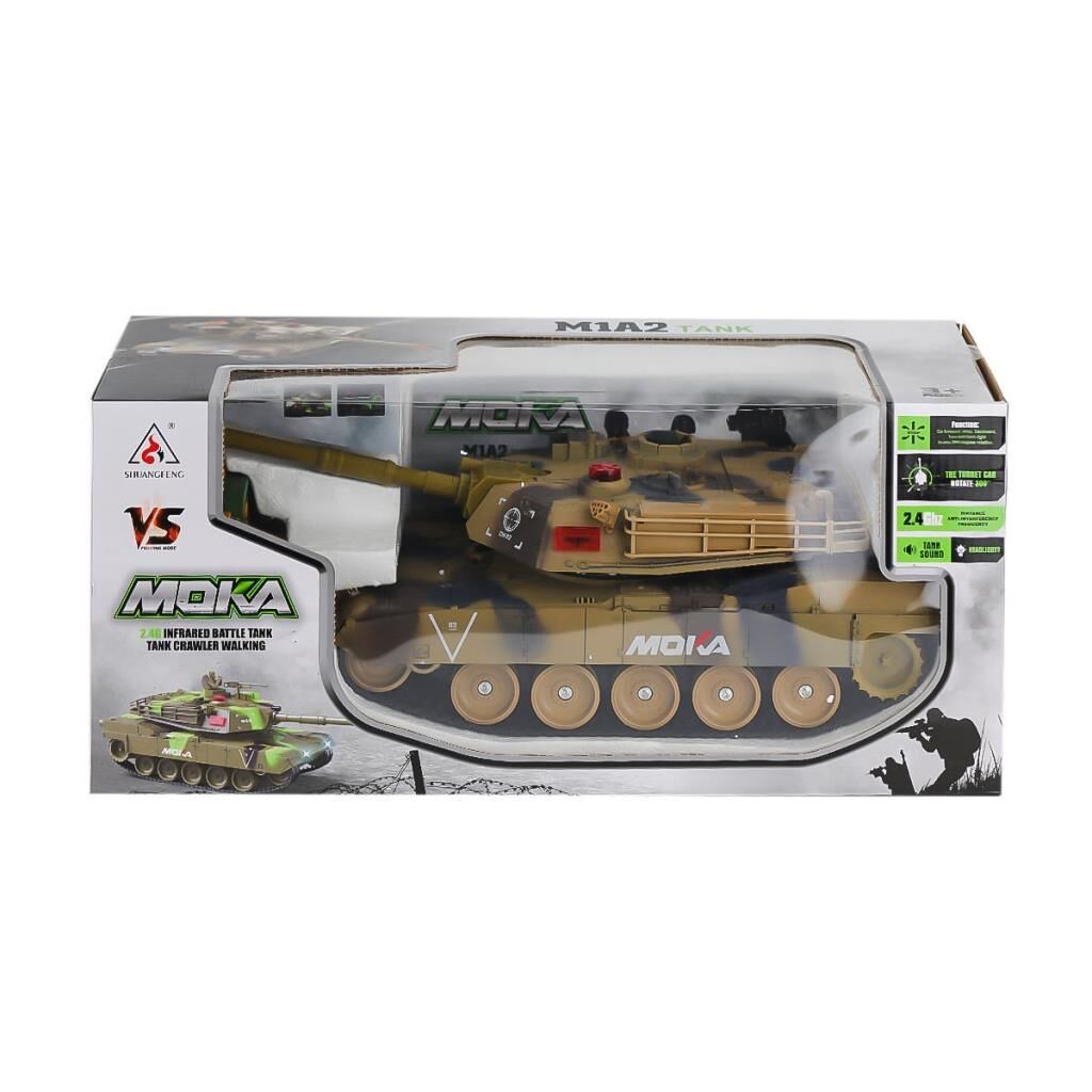 Nessiworld  2033-T Kumandalı Sesli Şarjlı Büyük Boy Tank -Karsan