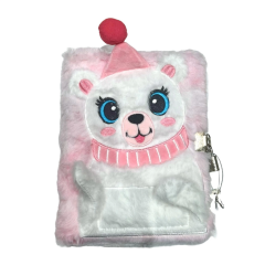Nessiworld Kilitli Peluş Defter 15x21