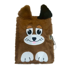 Nessiworld Kilitli Peluş Defter 15x21