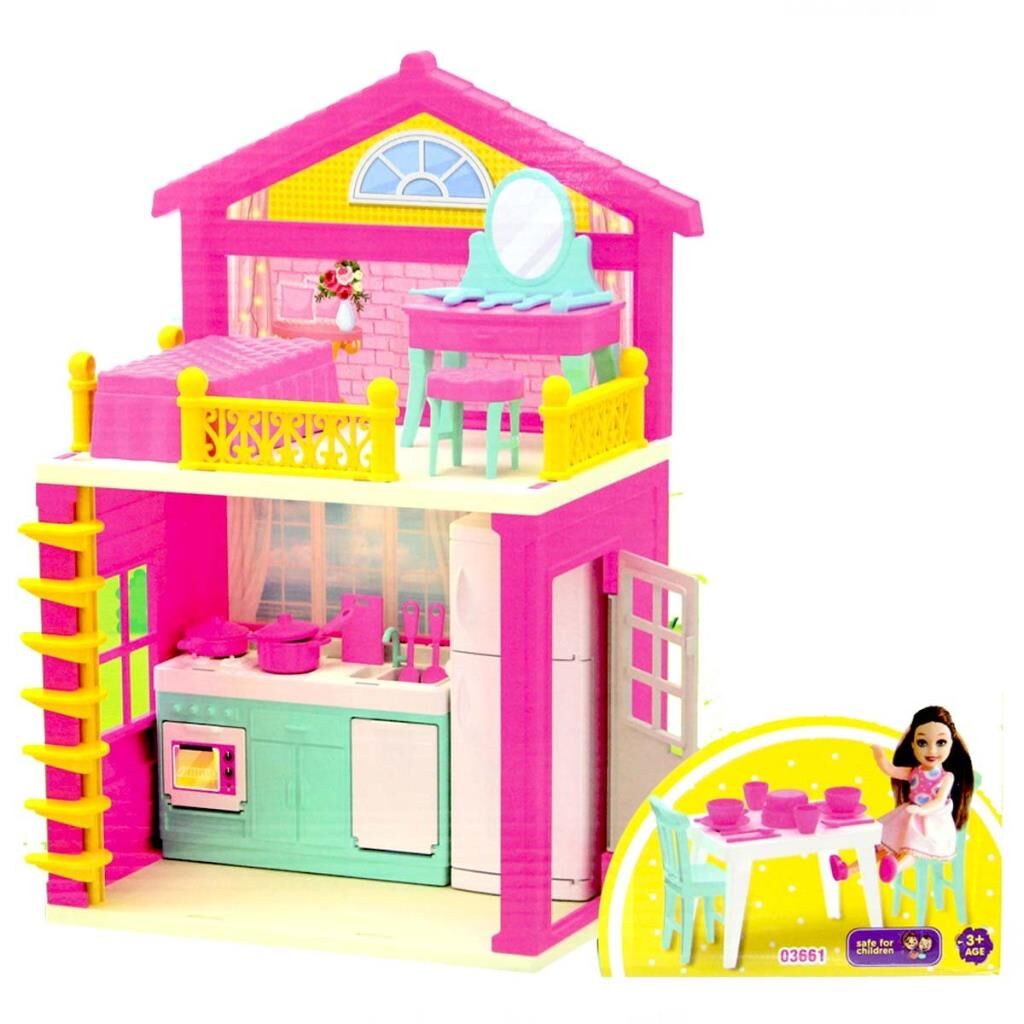 Nessiworld Lola'nın 2 Katlı Ev Seti