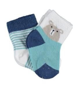 Nessiworld Nessiworld     Hello Teddy Bear 2'Li Kız Çorap 68404 Yeşil