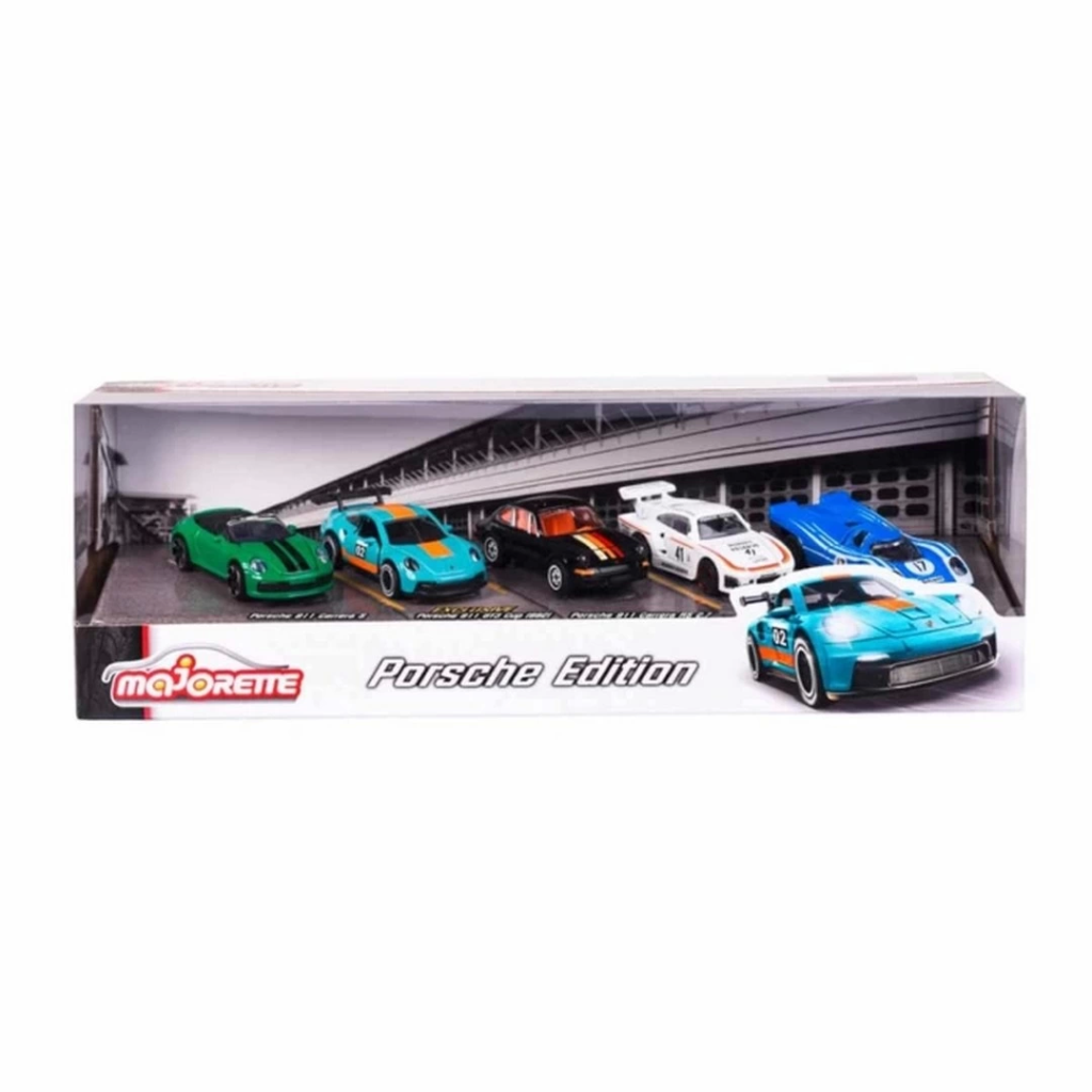 Nessiworld Majorette Porsche 5'li Set