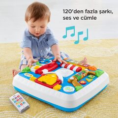 Fisher Price Eğlen & Öğren Eğitici Köpekçiğin Aktivite Masası (Türkçe ve İngilizce)
