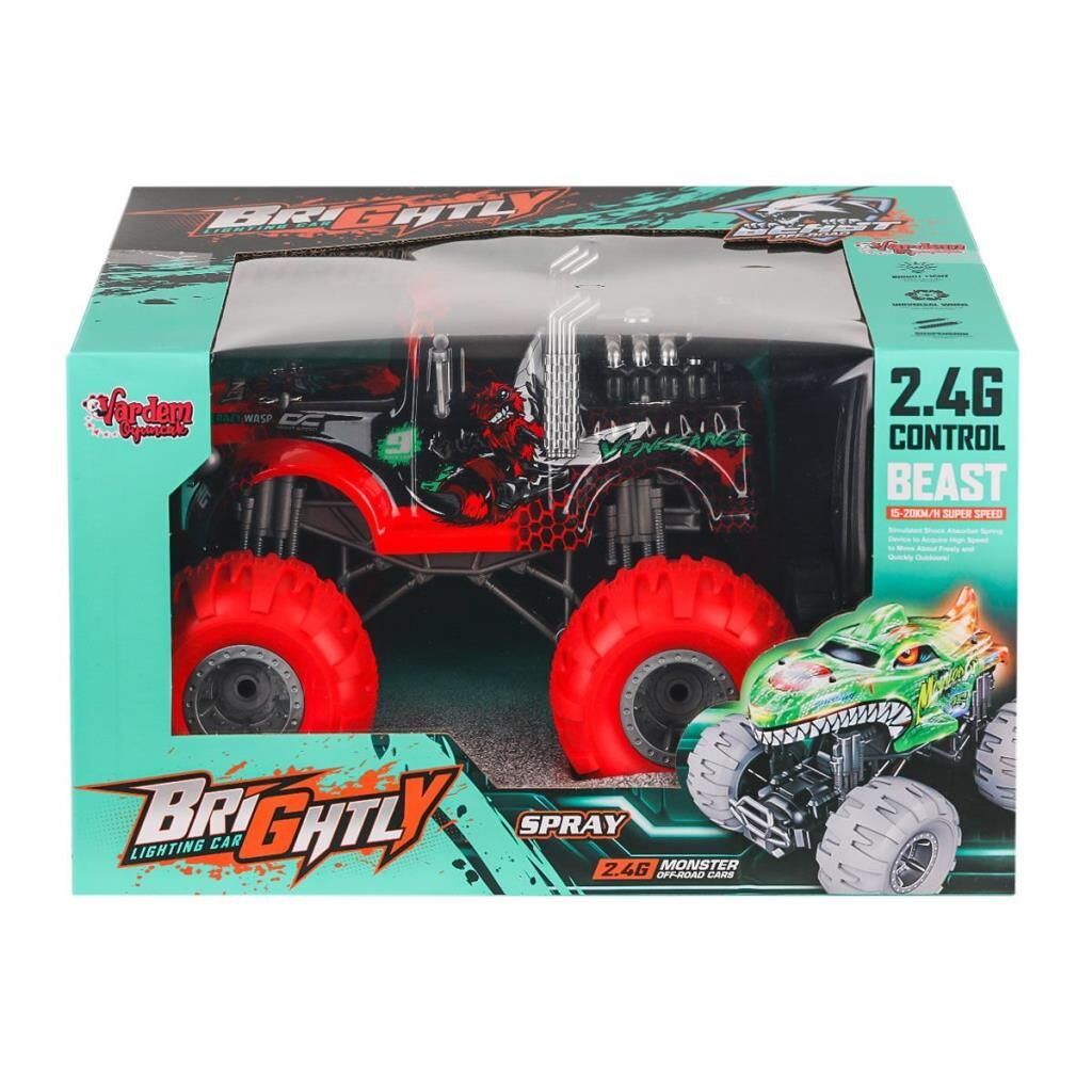 Nessiworld  RQ3049 Kumandalı Şarjlı Işıklı Buharlı Off Road Kamyon -Vardem Oyuncak