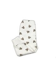 Sema Baby Mickey Mouse Bebek Pijama Takımı - Ekru 6-9 Ay
