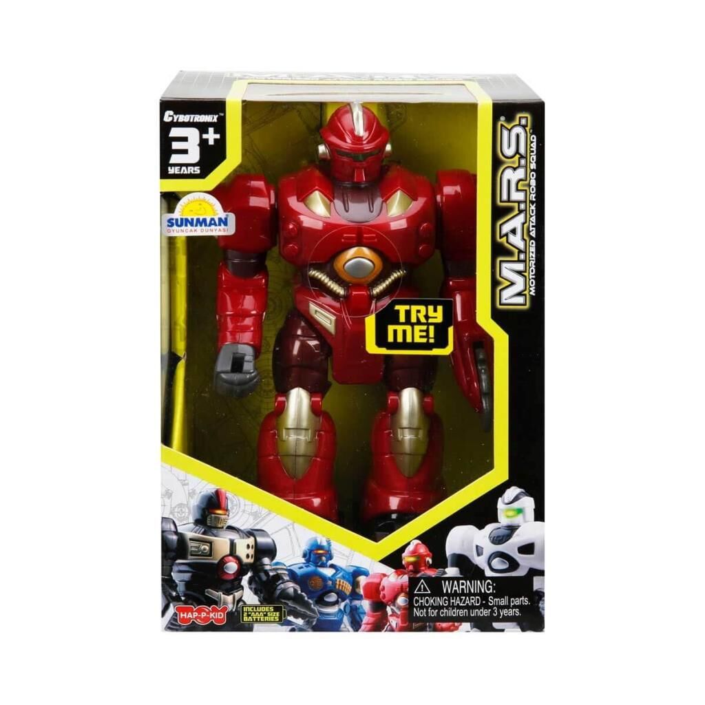 Nessiworld  M.A.R.S. Sesli ve Işıklı Yürüyen Robot 18 cm.