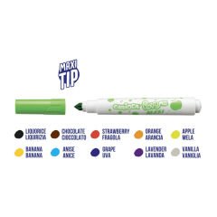 Nessiworld Carioca Kokulu Jumbo Keçeli Boya Kalemi 10'Lu