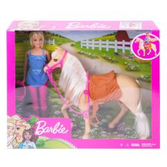 Nessiworld FXH13 Barbie ve Güzel Atı Oyun Seti