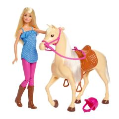 Nessiworld FXH13 Barbie ve Güzel Atı Oyun Seti