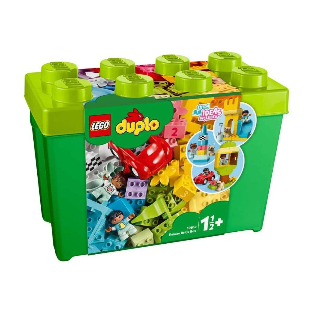 Nessiworld 10914 LEGO® Duplo® Lüks Yapım Parçası Kutusu 85 parça +1,5 yaş